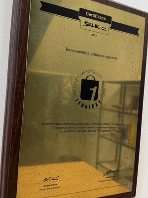 Certifikace Sklik.cz 2021